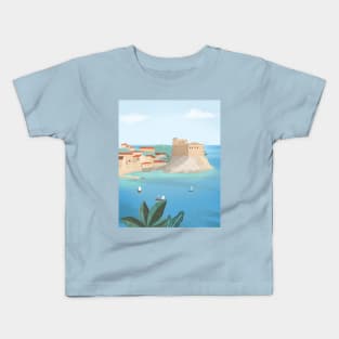 Dubrovnik city Kids T-Shirt